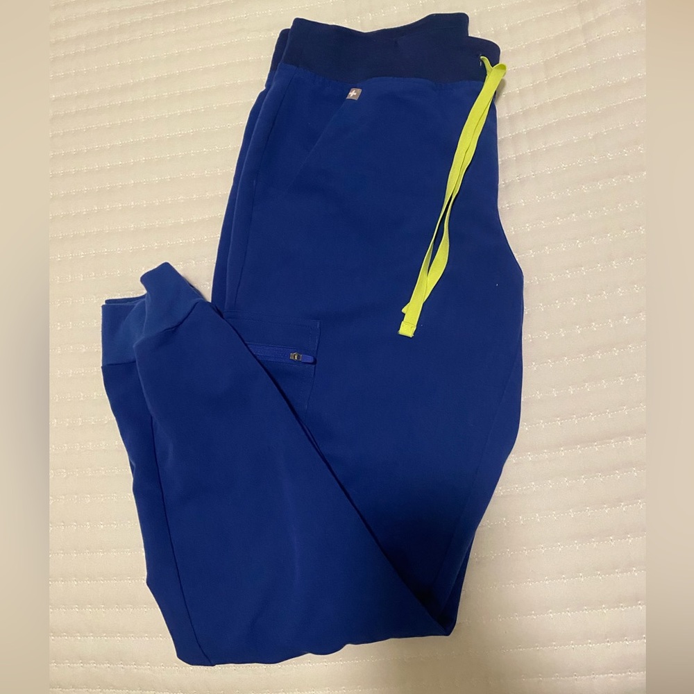 Figs Medium Blue Zamora Joggers
